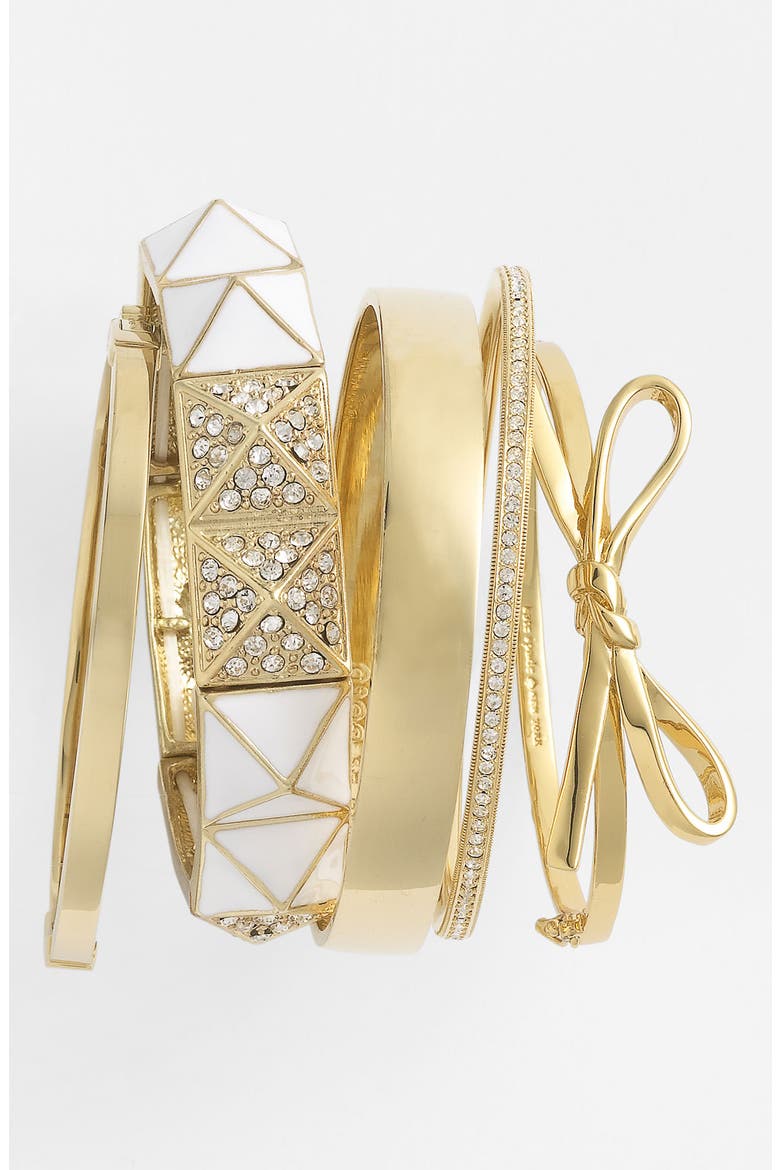'idiom - good as gold' bangle, Alternate, color, GOLD