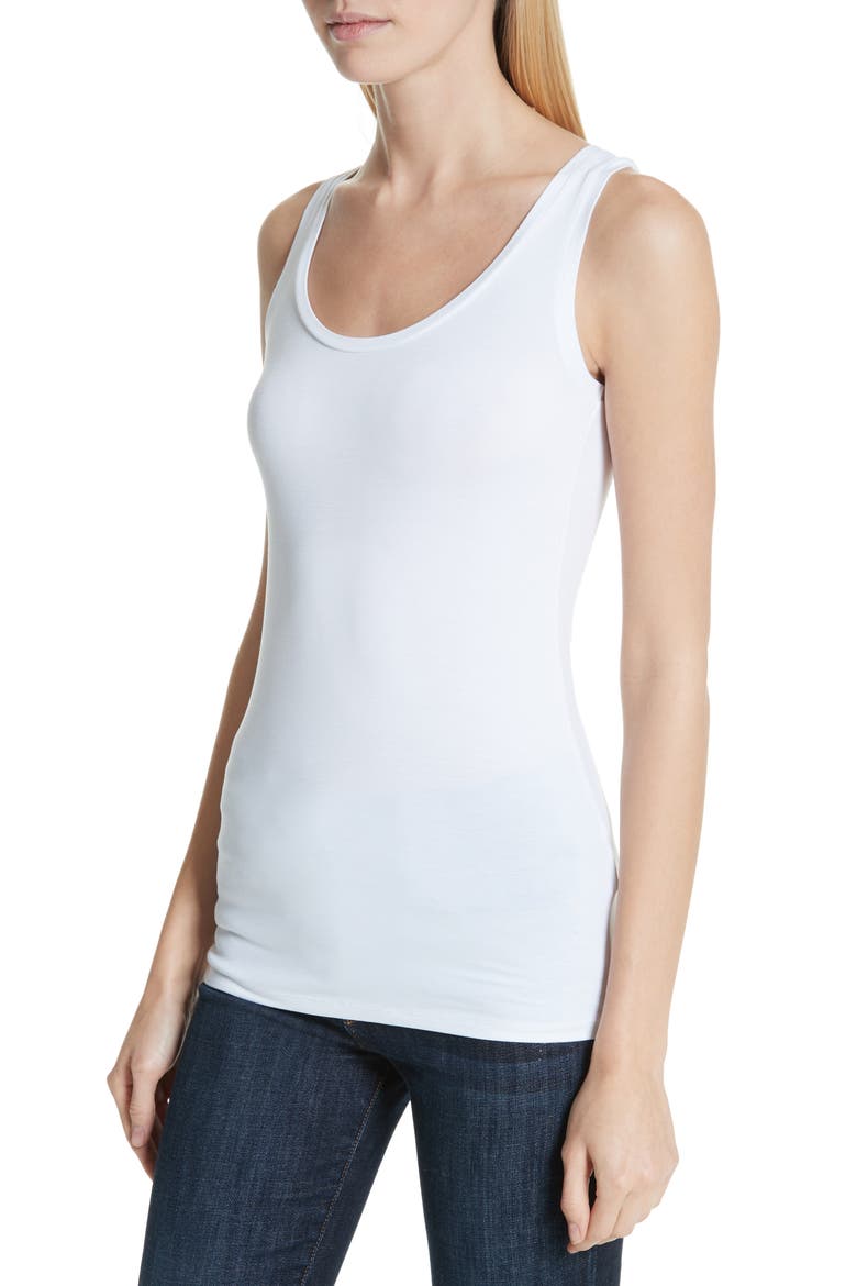 Majestic Tank, Alternate, color, BLANC