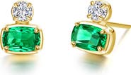 Lafonn Regal Cushion Cut Simulated Diamond Stud Earrings