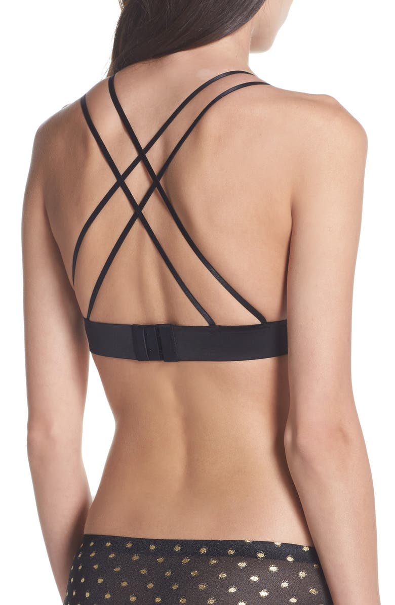 Sam Edelman Mesh Dot Bralette, Alternate, color, 