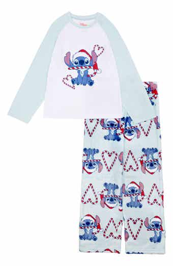 AME Kids' x Disney® Stitch Holiday Butter Long Pajamas