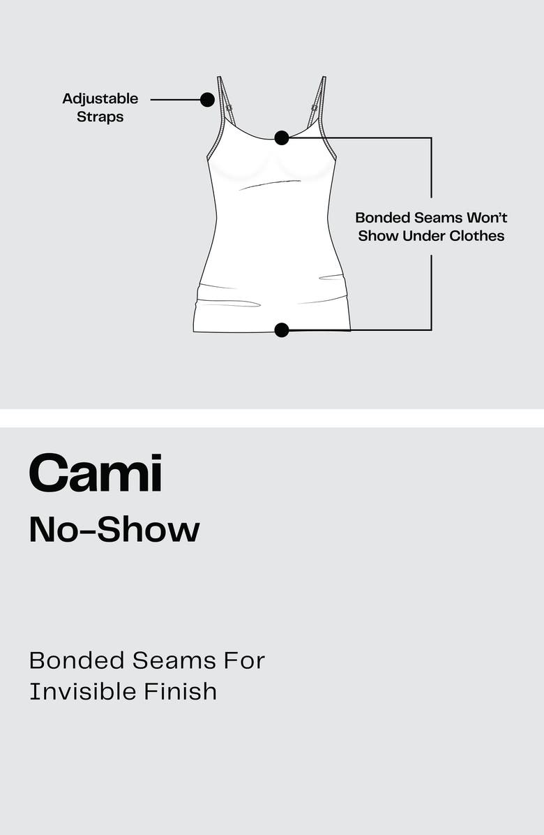 NORDSTROM RACK Bonded Seam Camisole, Alternate, color, 