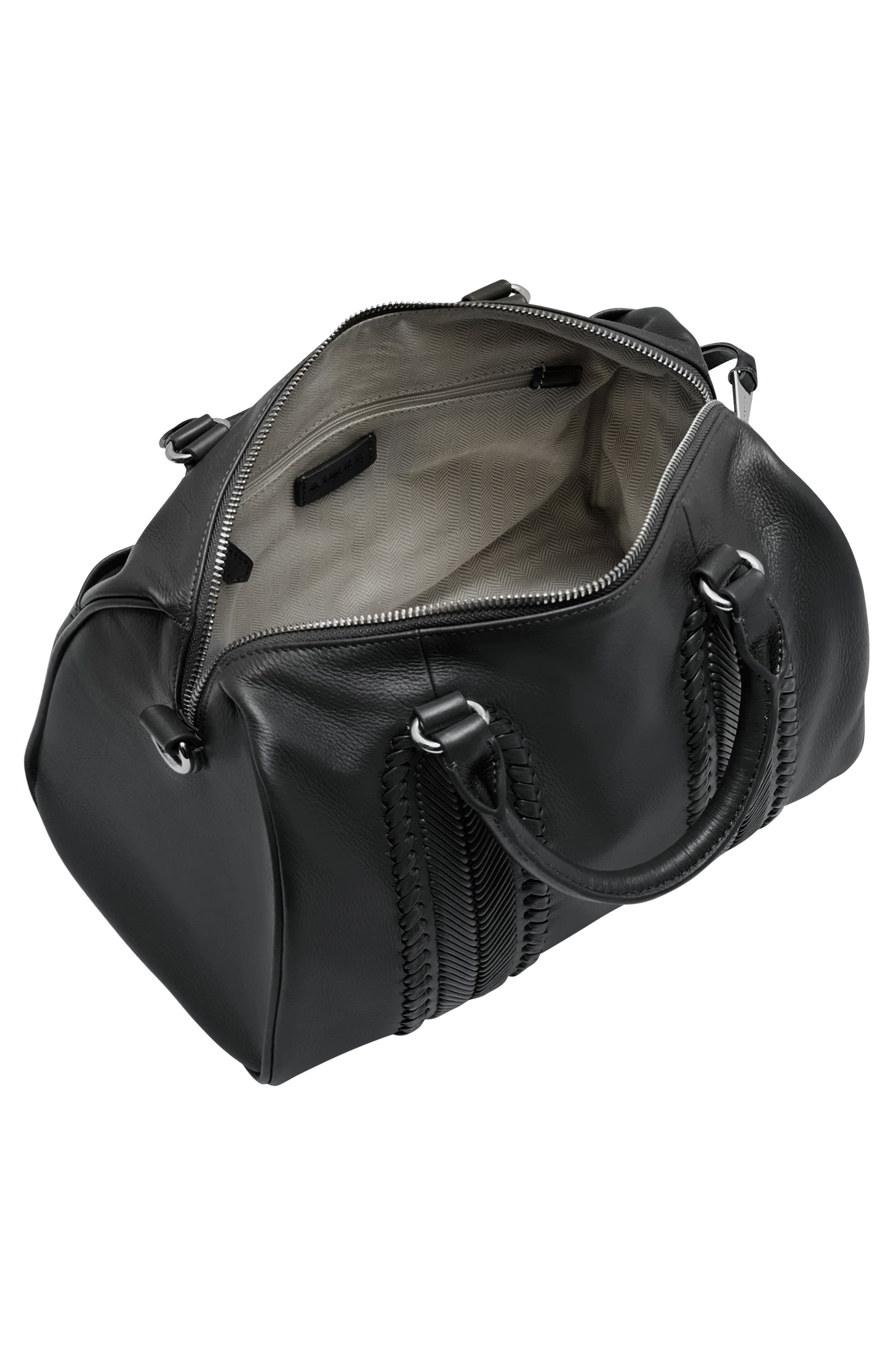 AIMEE All For Love Leather Satchel, Alternate, color, 