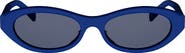 CELINE Triomphe Mini 54mm Oval Sunglasses