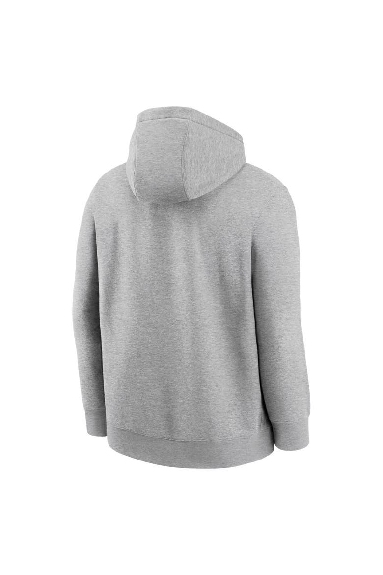 Men's Nike Heather Gray 2027 MLB All-Star Game Logo Fleece Hoodie, Alternate, color, Heather Gray