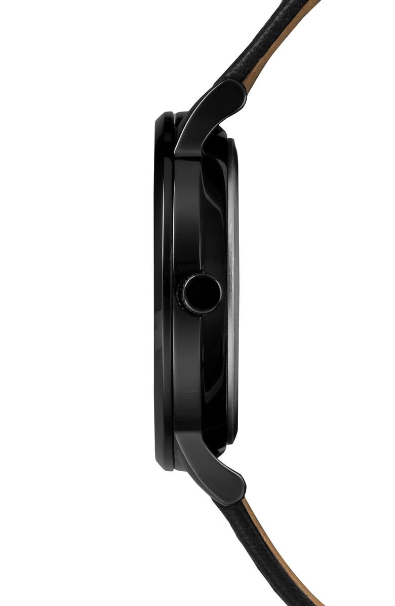 Timex<sup>®</sup> Waterbury Leather Strap Watch, 40mm, Alternate, color, 