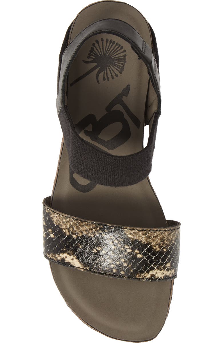 OTBT 'Bushnell' Wedge Sandal, Alternate, color,