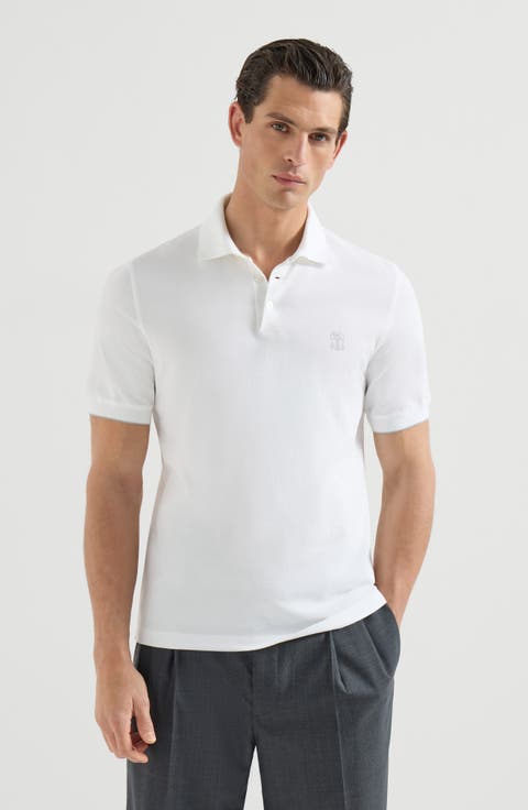 Piqué polo shirt