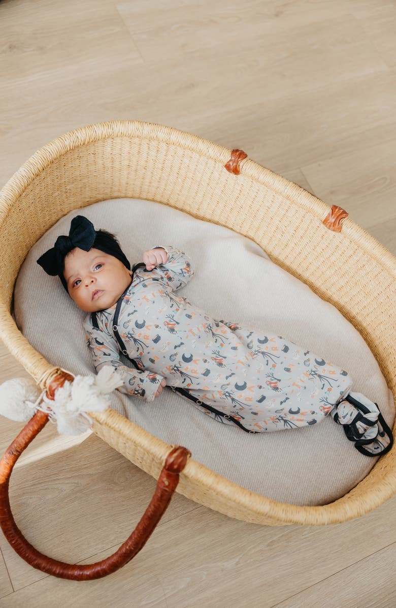 Copper Pearl Nightmare Before Christmas Knotted Gown, Alternate, color, Nightmare Before Xmas