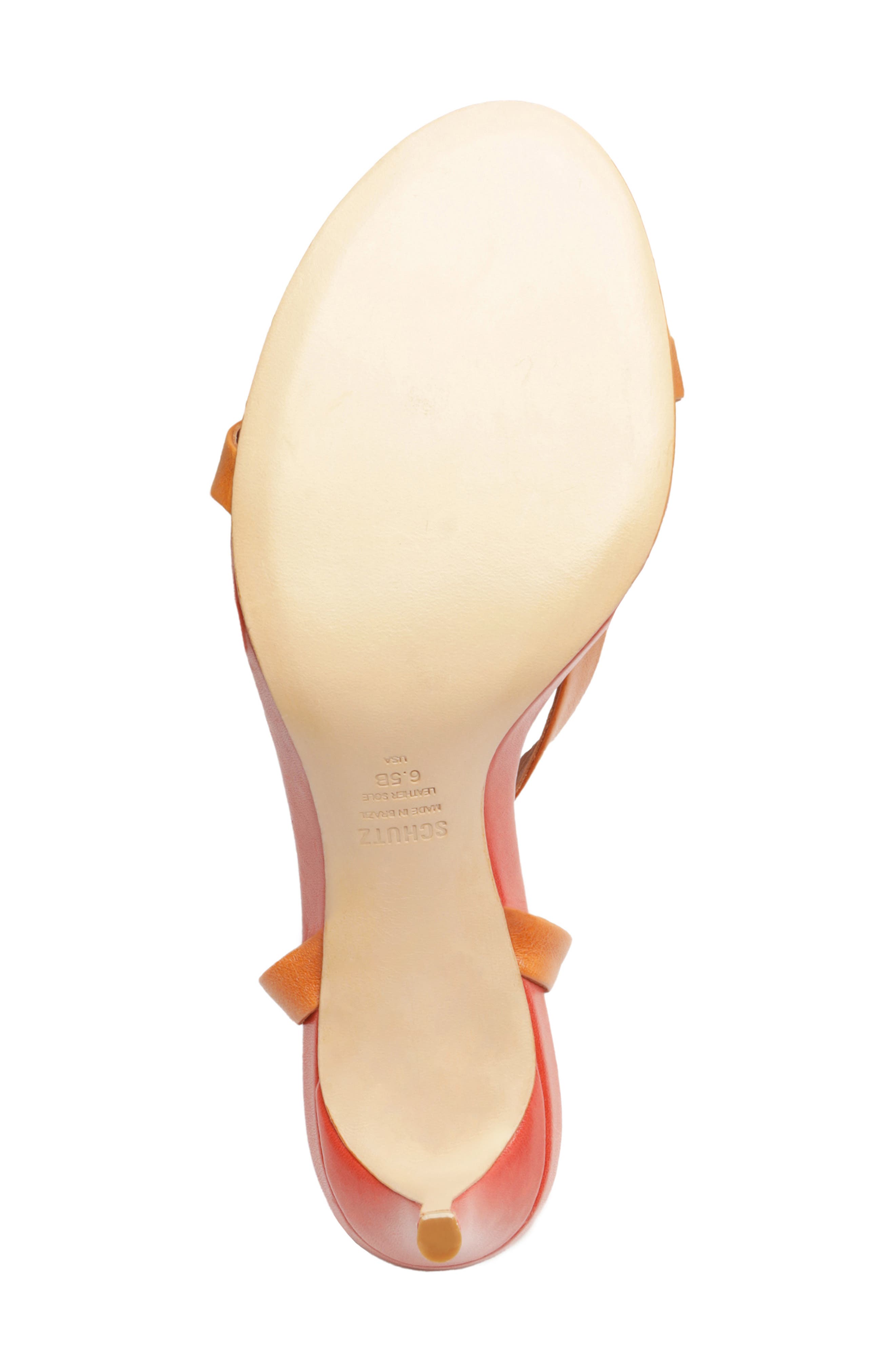 Schutz Aurora Mid Ankle Strap Sandal, Alternate, color, 