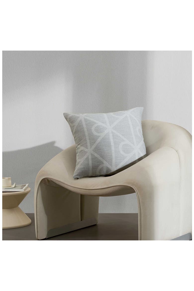 Emblem Accent Pillow, Alternate, color, LIGHT GREY