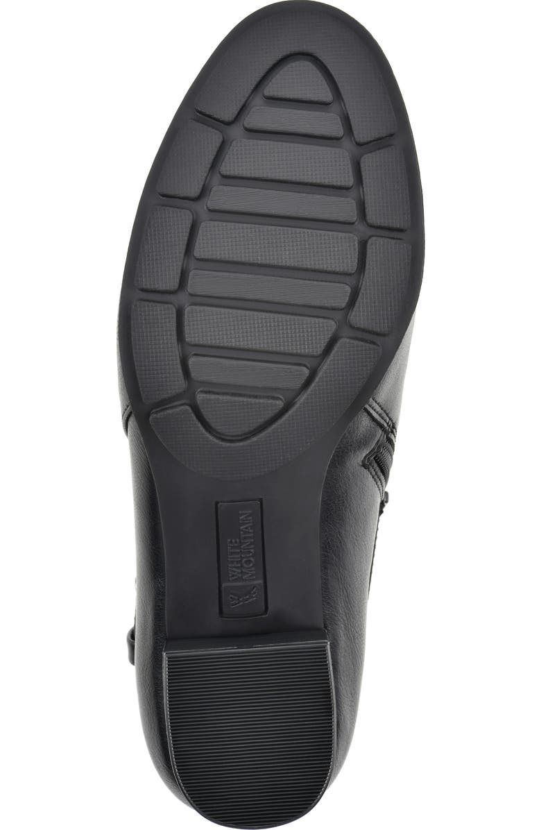 White Mountain Footwear Noah Buckled Block Heel Bootie, Alternate, color,