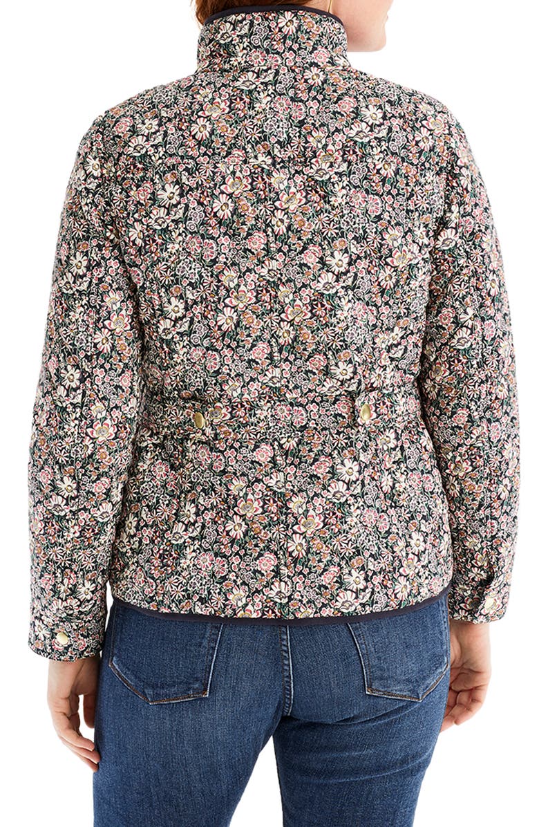 J.Crew Quilted Downtown Field Jacket in Liberty<sup>®</sup> Garden Print, Alternate, color, 