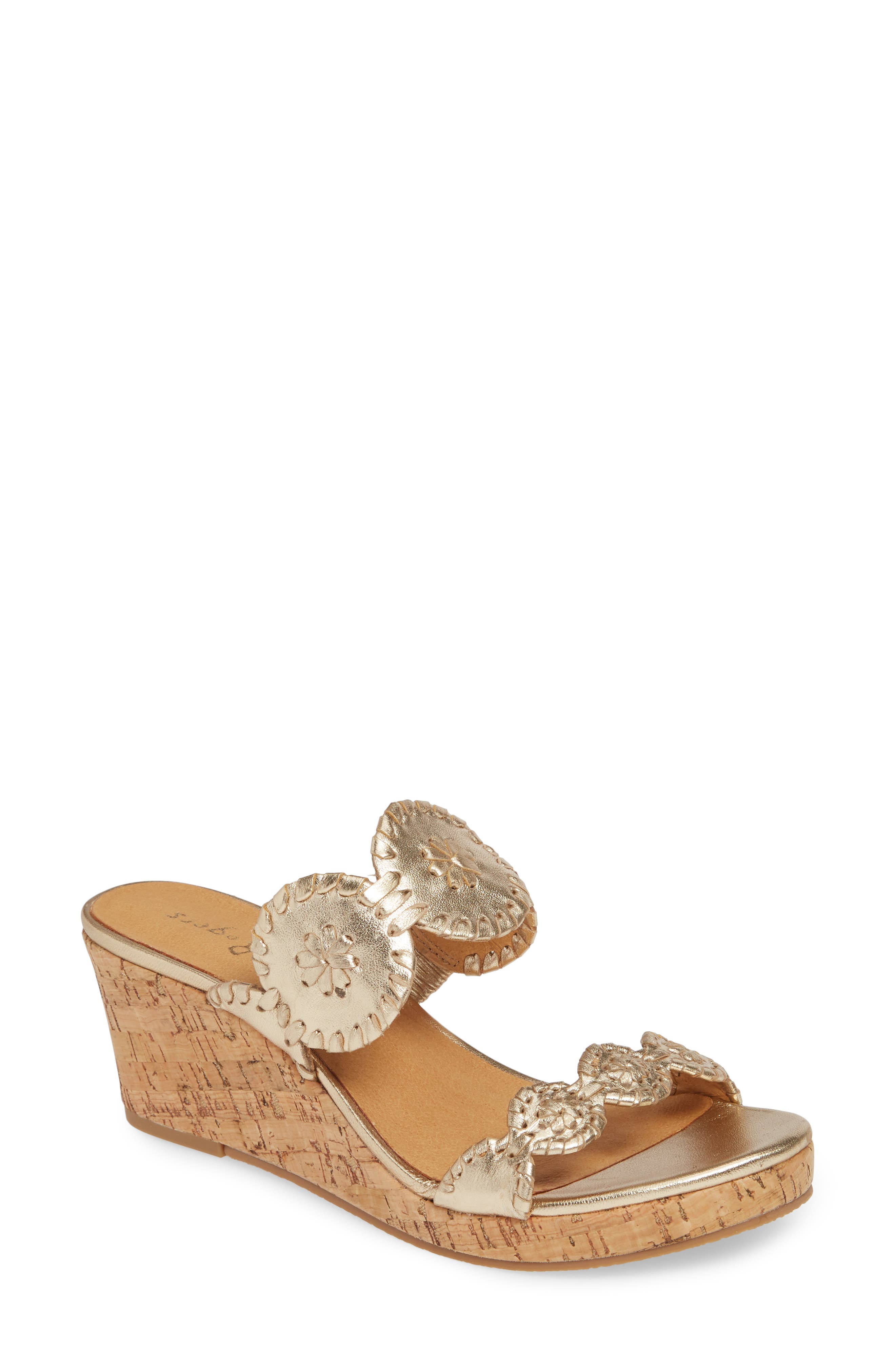 Jack Rogers Lauren Wedge Slide Sandal, Main, color, 
