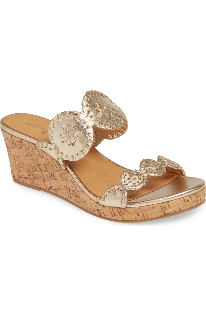 Jack Rogers Lauren Wedge Slide Sandal, Main, color,