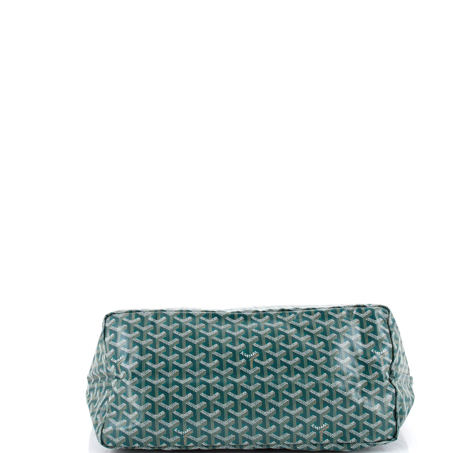 Pre-Owned Goyard Saint Louis Tote Coated Canvas GM, Alternate, color, Green