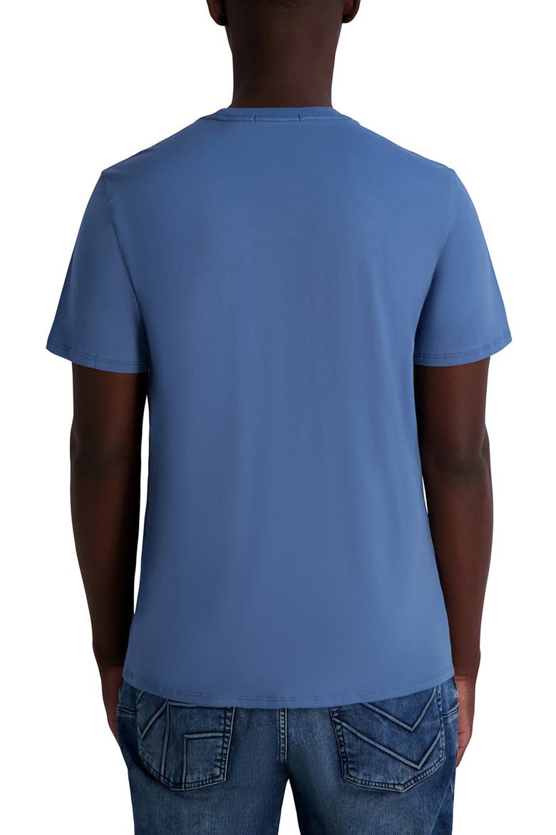 Logo Cotton Jersey T-Shirt, Alternate, color, MEDIUM BLUE