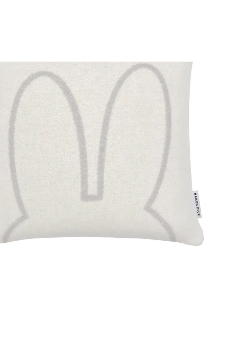 Maison Deux Miffy Cushion Cover, Alternate, color, White Cloud
