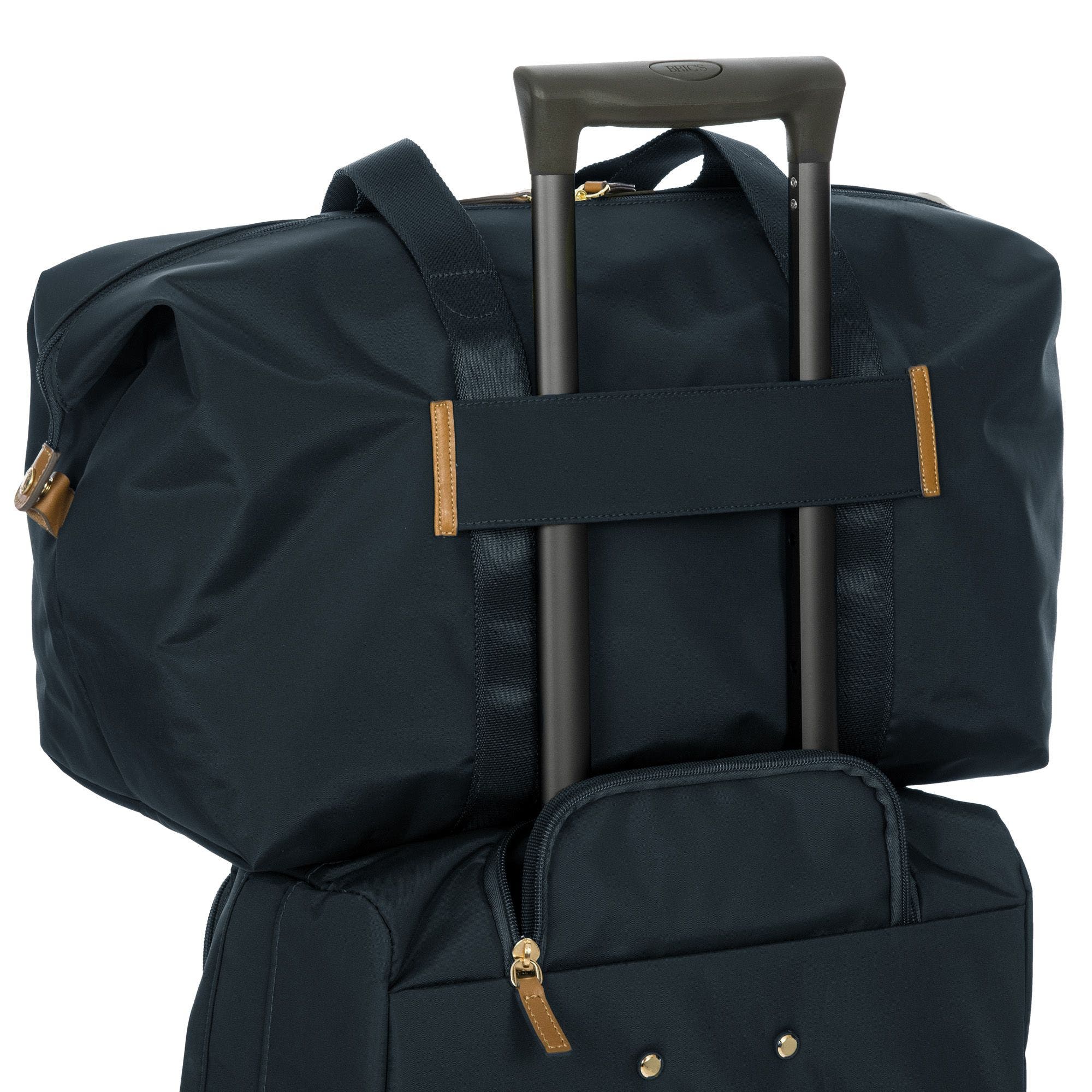 Bric's X-travel 18'' Folding Duffle, Alternate, color, Navy