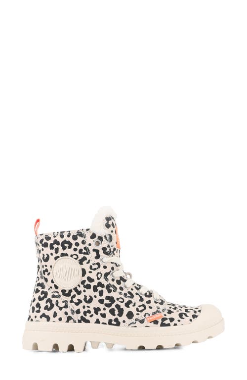 Palladium Pampa Hi Zip Faux Fur Boot In Multi