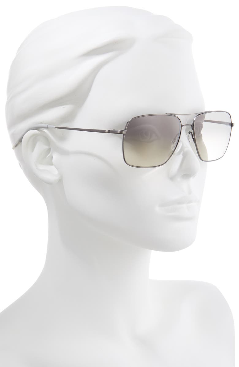 Oliver Peoples Clifton 54mm Gradient Aviator Sunglasses, Alternate, color, 