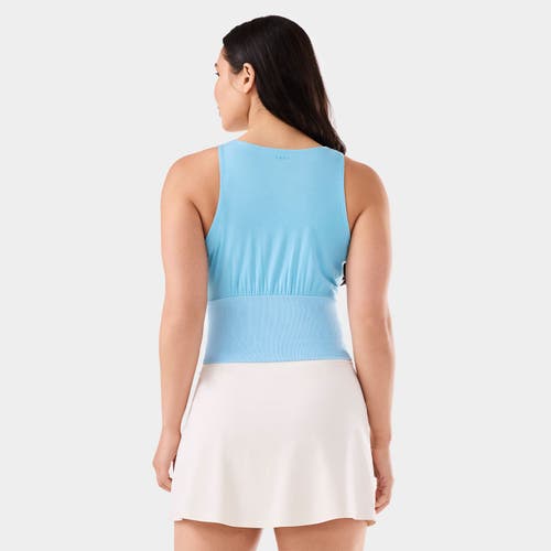 Tavi Solace Empire Waist Tank In Blue
