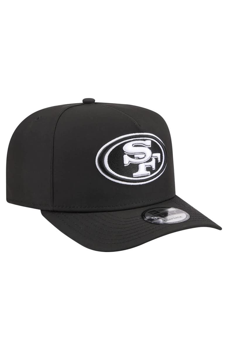 New Era Men's New Era  Black San Francisco 49ers Gore-Tex A-Frame 9FIFTY Adjustable Hat, Alternate, color, Black