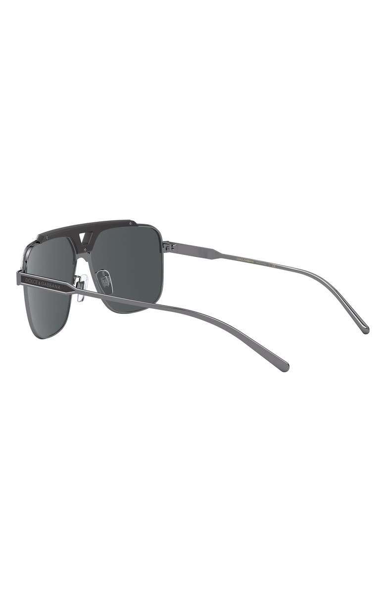 Dolce&Gabbana 62mm Oversize Square Sunglasses, Alternate, color, 