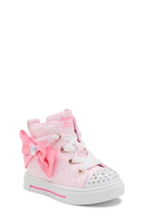 Kids' Twinkle Sparks Royal Heart High Top Sneaker