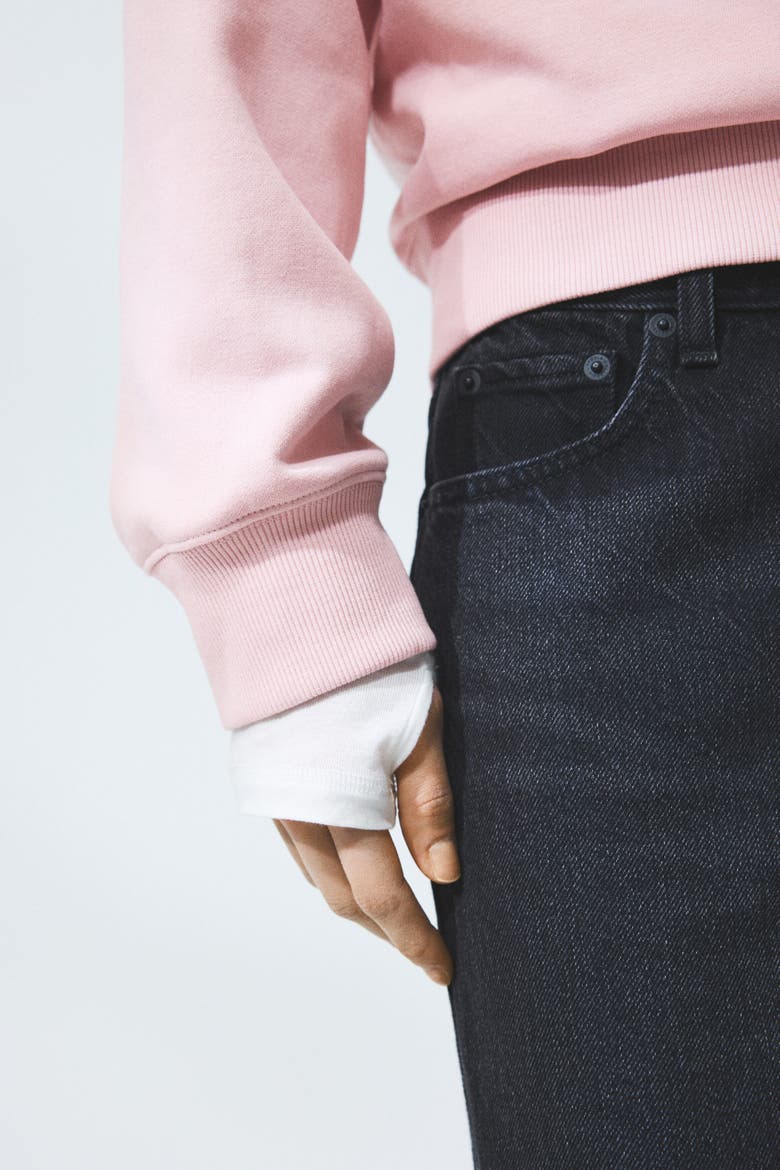 Motif-detail Sweatshirt, Alternate, color, Light pink/Pilates