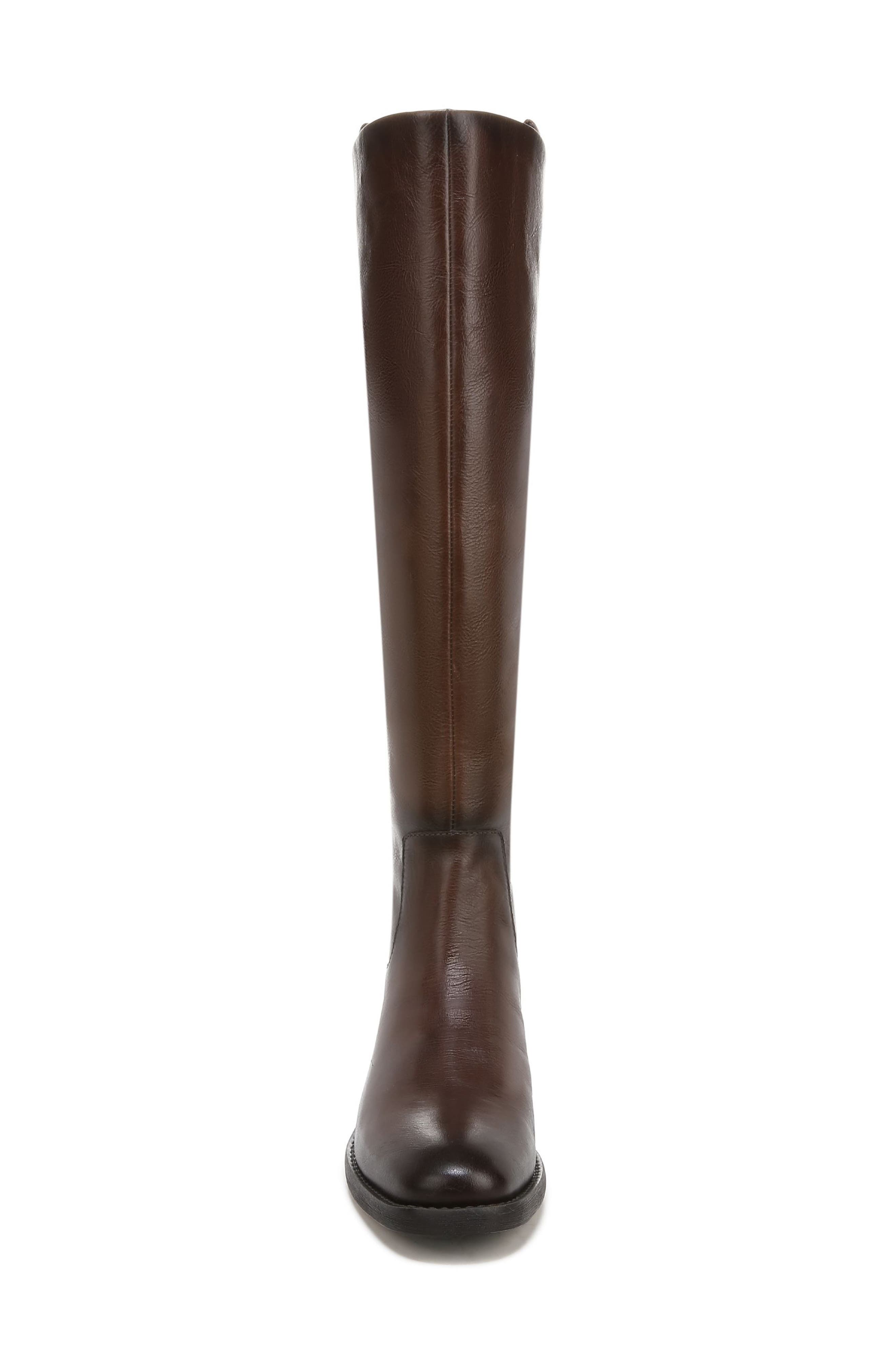Franco Sarto Meyer Knee High Boot, Alternate, color, Brown