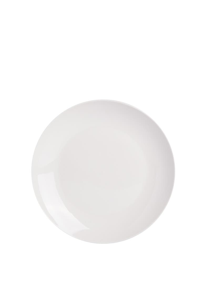 Ogalla Porcelain Plates, Bowls & Mugs Dinnerware Set, Alternate, color, White
