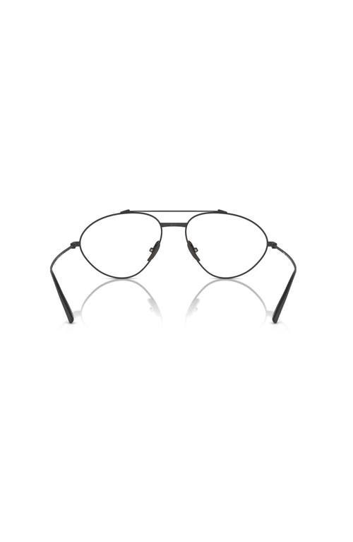 Ferrari 58mm Irregular Optical Glasses In Black