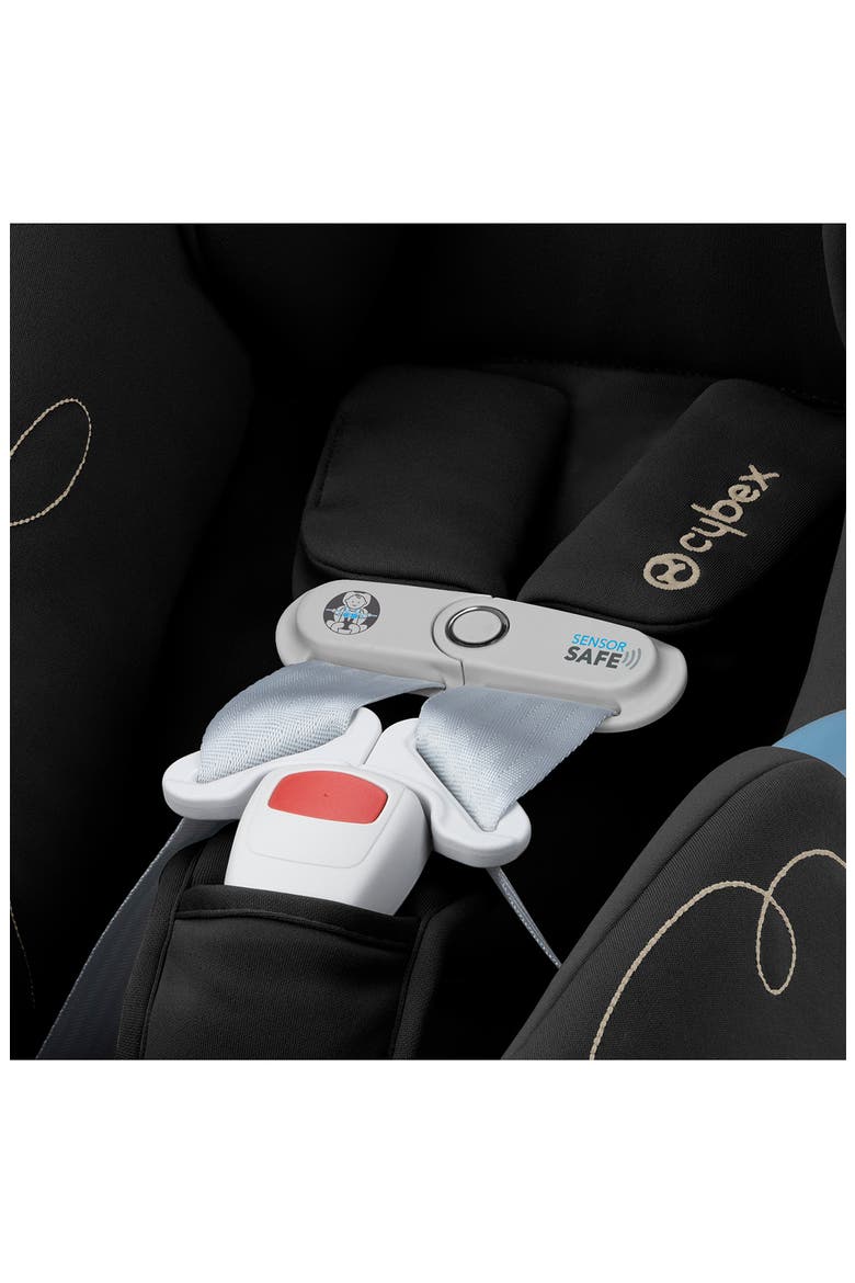 Aton G Swivel Car Seat & Swivel Base with SensorSafe Technology, Alternate, color, MOON BLACK