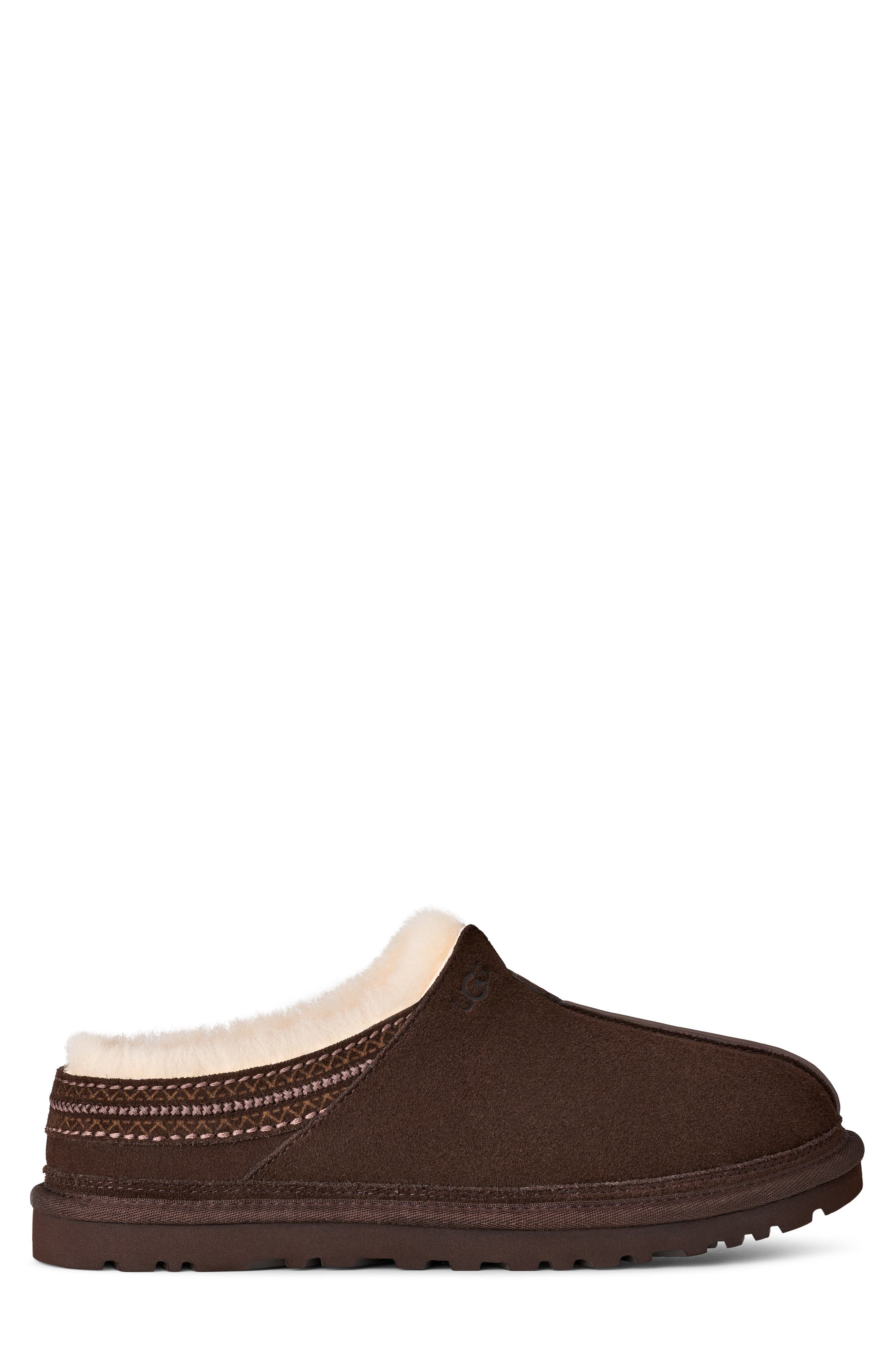 Neuman Slipper, Alternate, color, DUSTED COCOA/ NATURAL