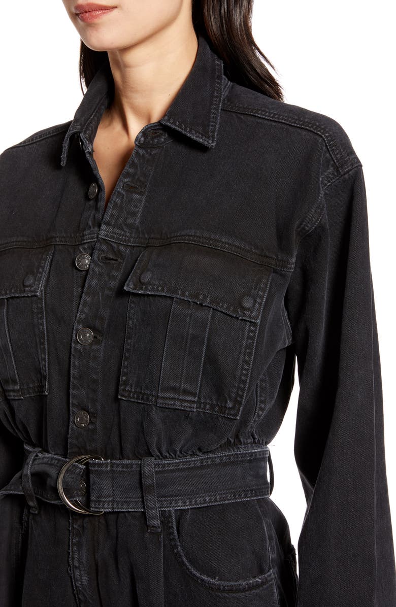 AGOLDE Tatum Cotton Denim Jumpsuit, Alternate, color, 