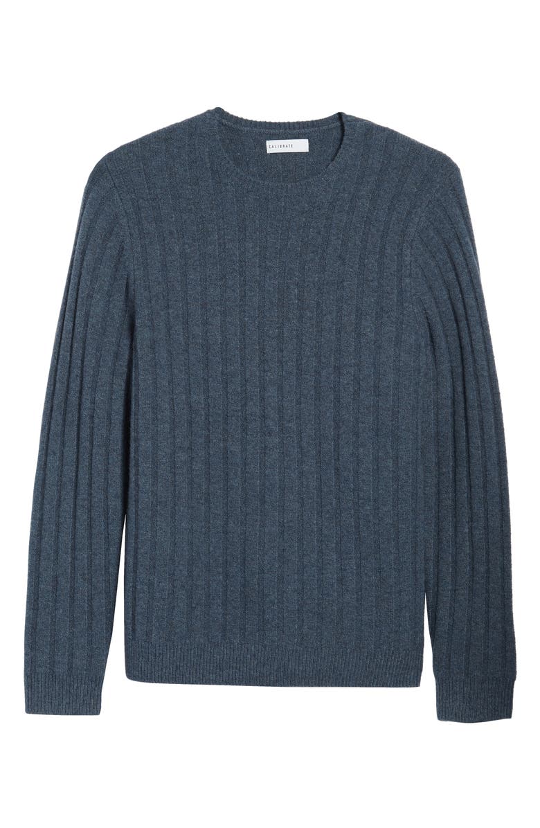 Calibrate Rib Crewneck Sweater, Alternate, color,