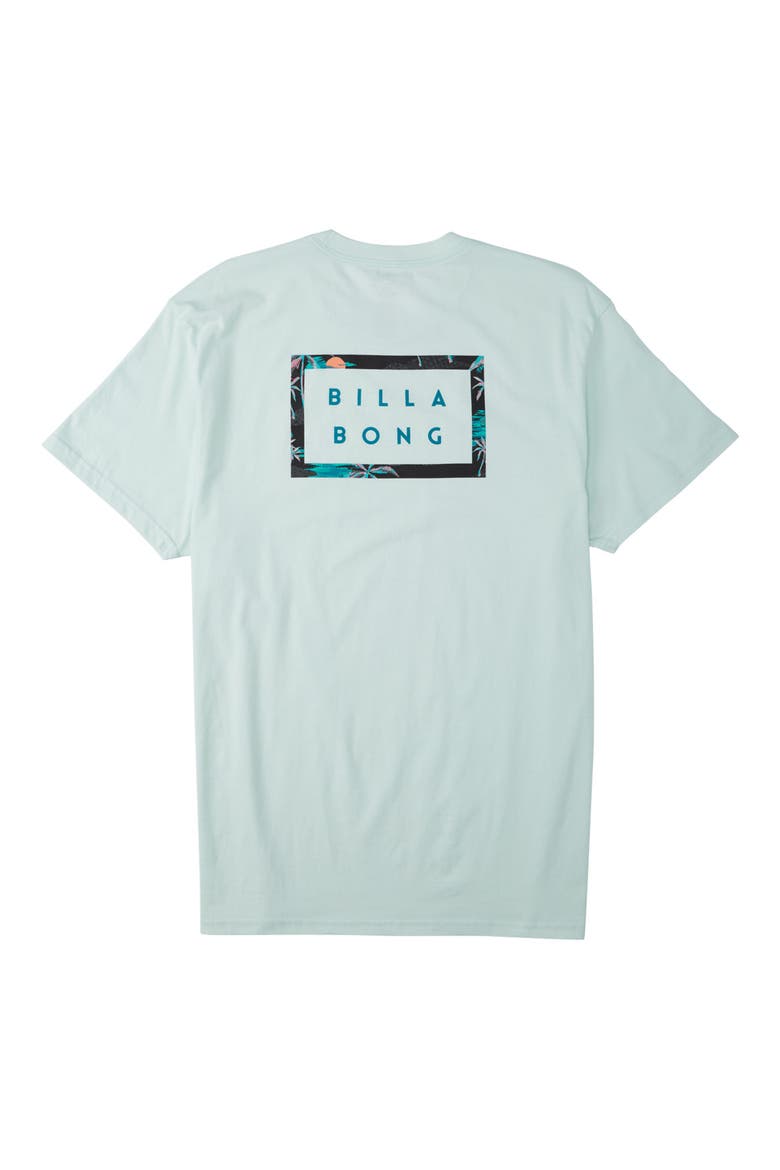 Diecut Logo Graphic Tee, Alternate, color, SEAGLASS