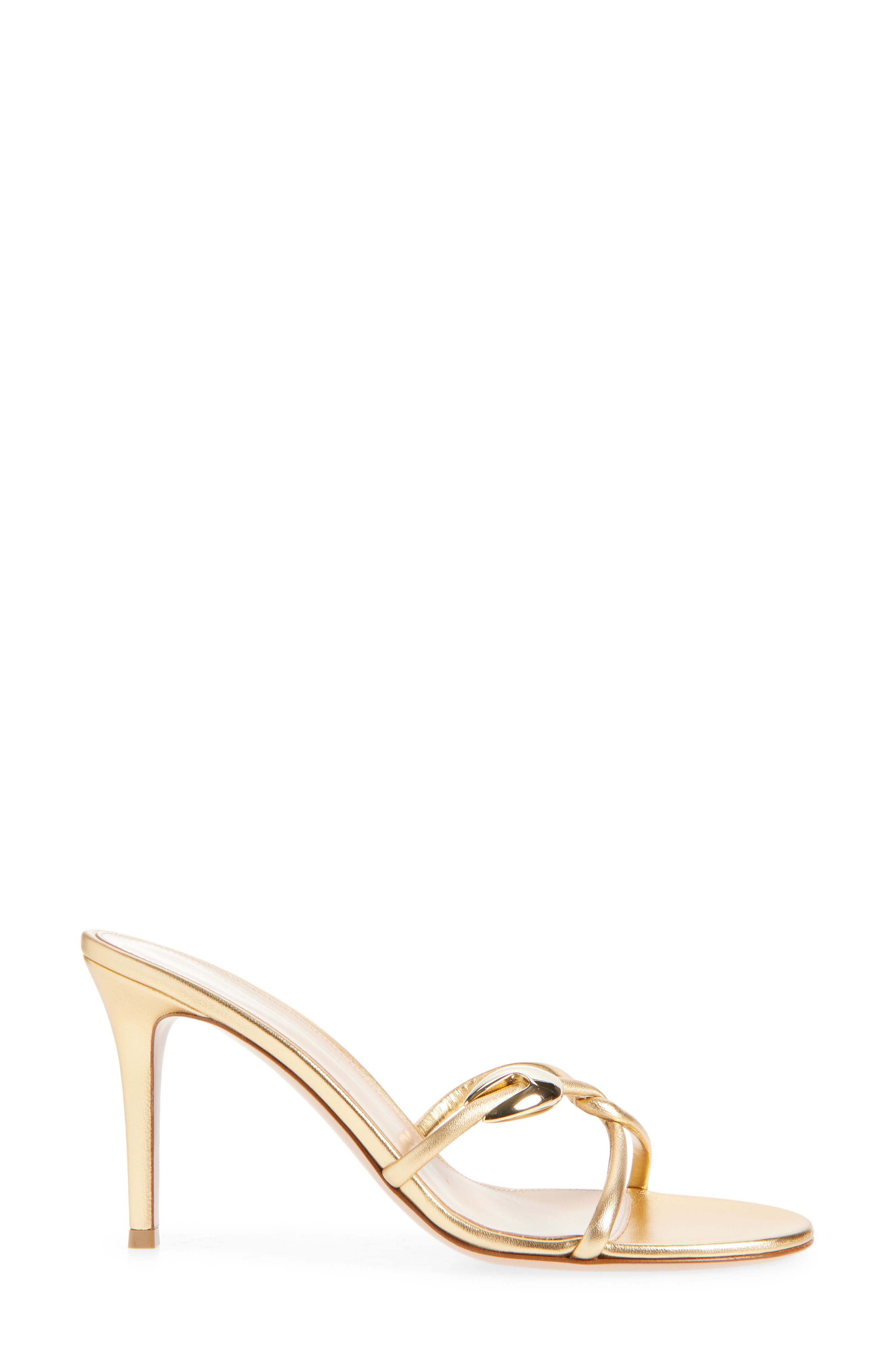 Gianvito Rossi Serpent Stiletto Slide Sandal, Alternate, color, Mekong