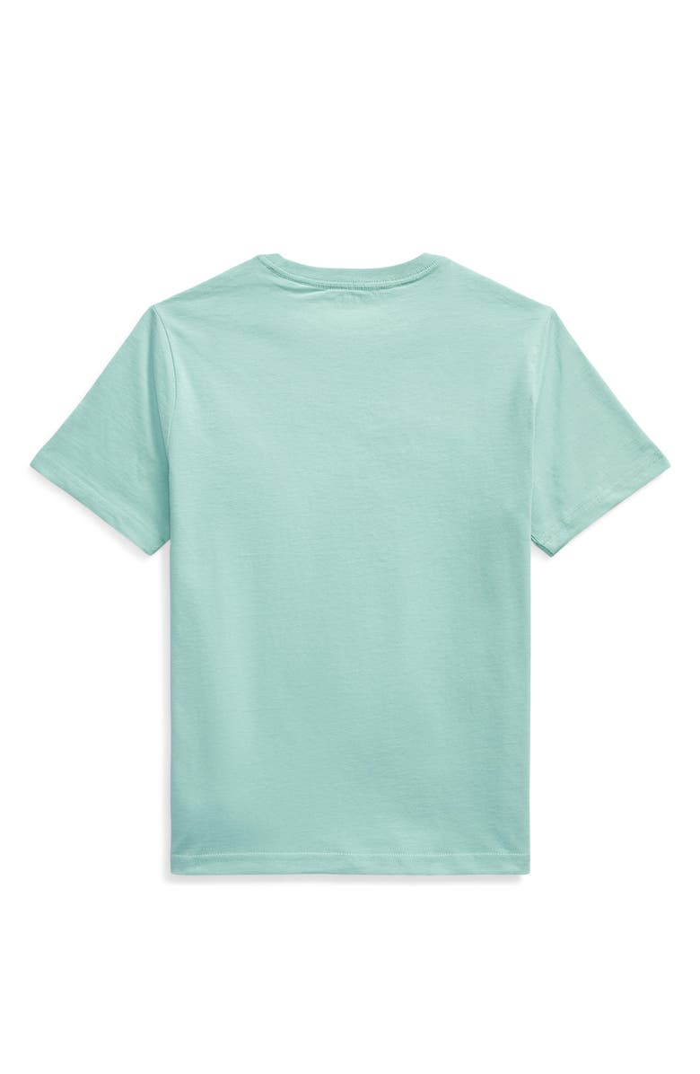 Polo Ralph Lauren Kids' Short Sleeve Cotton Jersey T-Shirt, Alternate, color, Celadon