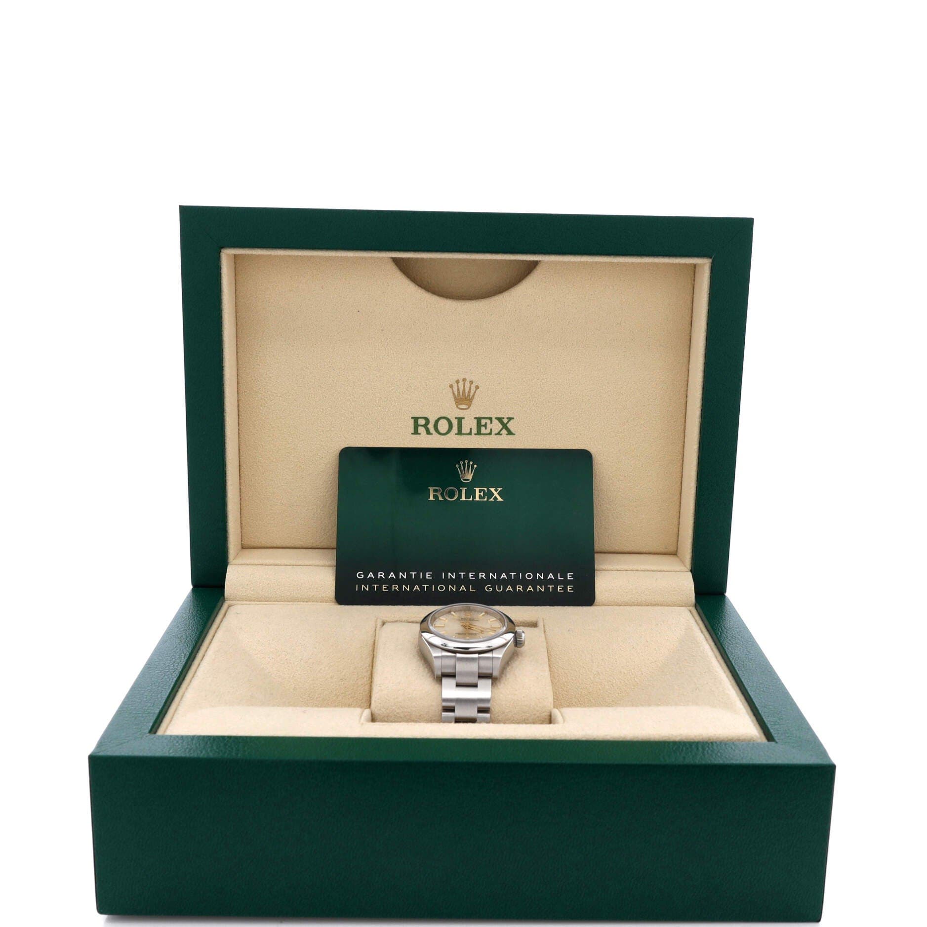 Oyster Perpetual Automatic Watch Stainless Steel 28, Alternate, color, Metallic Silver