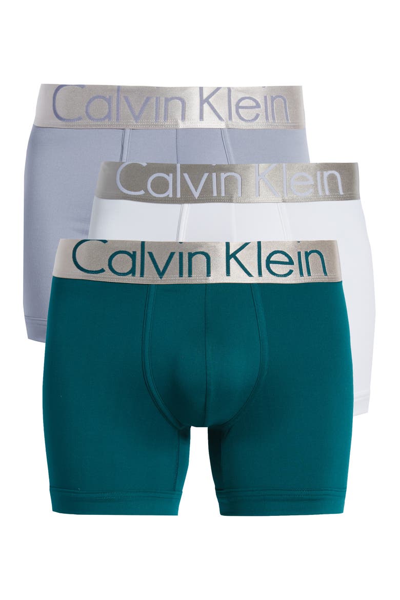 Steel Micro 3-Pack Boxer Briefs, Main, color, Z66 WH MB DB