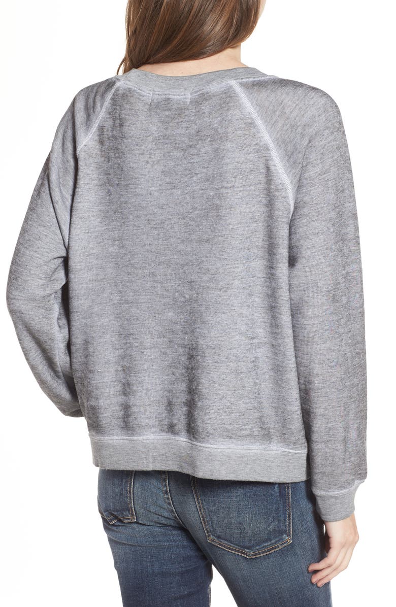 Wildfox Ooh La La Sweatshirt, Alternate, color, 