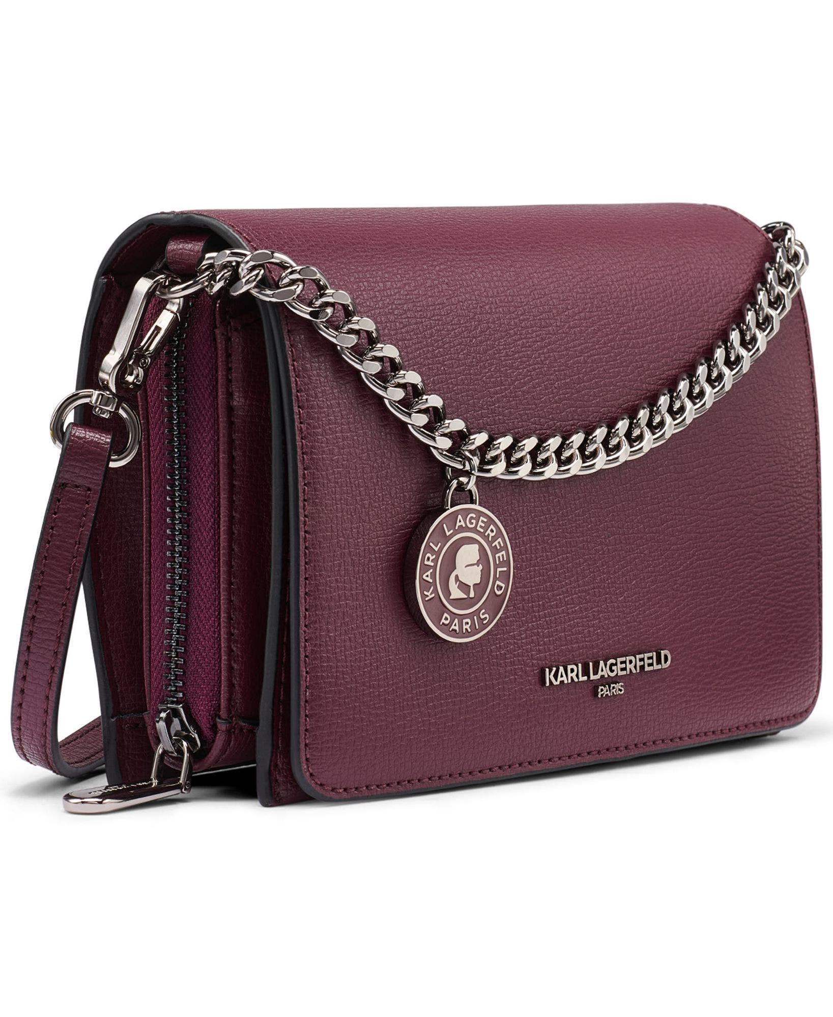 Lourdes Crossbody Bag, Alternate, color, Cherry Plum