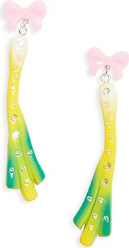 Sandy Liang Scallionette Drop Earrings