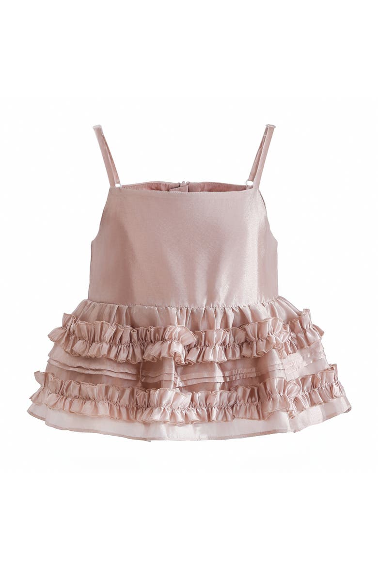 Calista Ruffle Skirt Set, Alternate, color, Pink