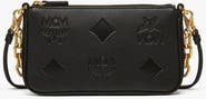 MCM Aren Chain Crossbody in Maxi Monogram Leather