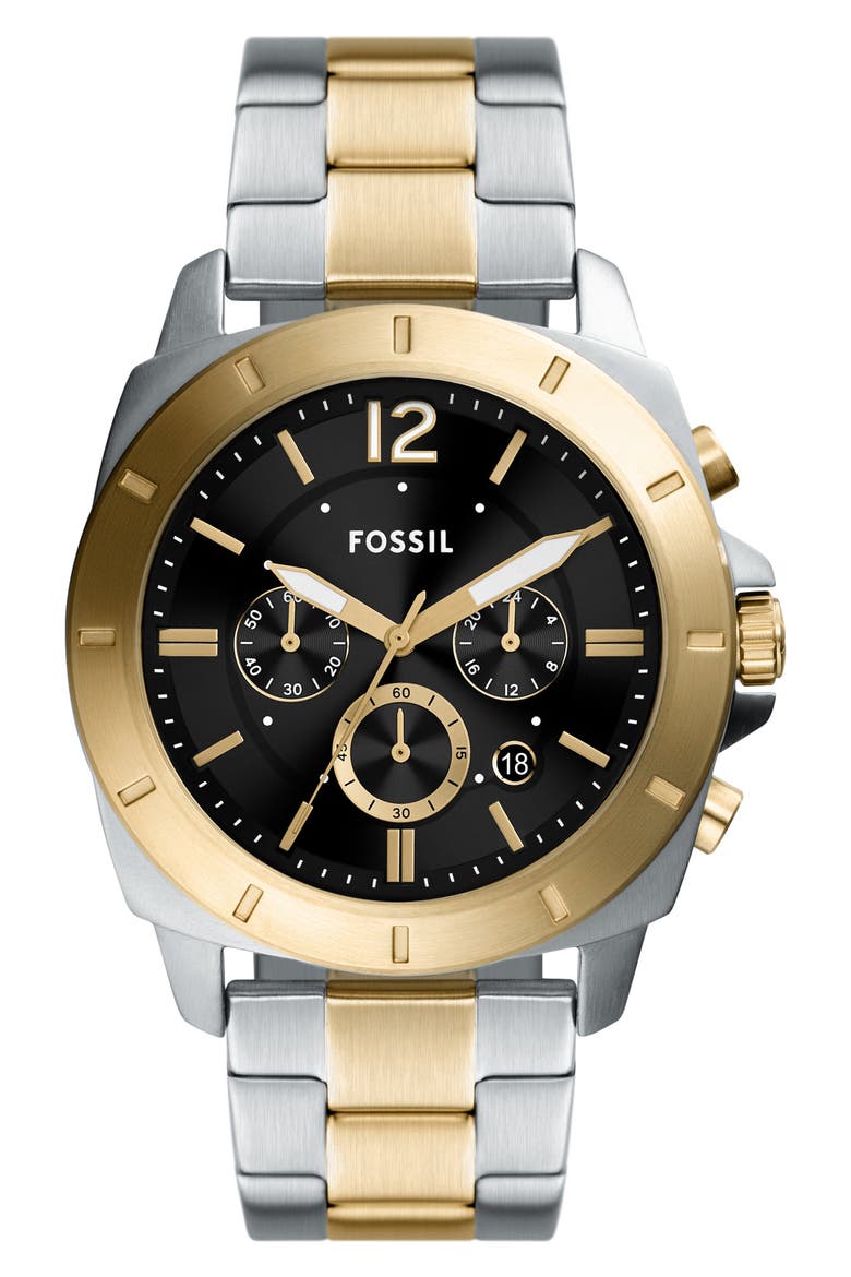 Privateer Chronograph Two-Tone Stainless Steel Watch, Main, color, TWO-TONE