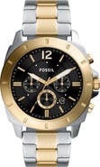 Fossil Privateer Chronograph Two-Tone Stainless Steel Watch