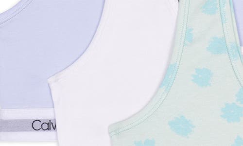 Shop Calvin Klein Classic Bralette In Green Multi